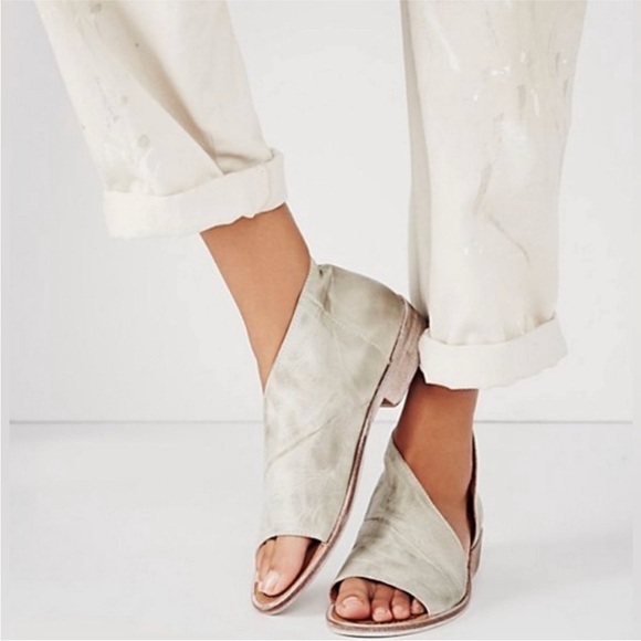 Free People Mont Blanc Sandals in cream size 8 EU 38 - Picture 1 of 10